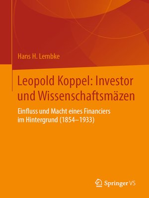 cover image of Leopold Koppel